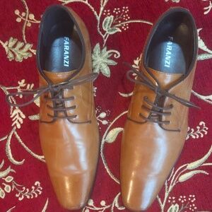 Faranzi Men's Shoes size 9.5 Style KGF41130. Cognac